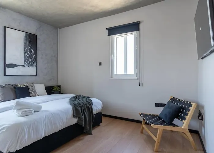 아파트 The Penthouse - 3br Seaview With Private Pool In 라르나카